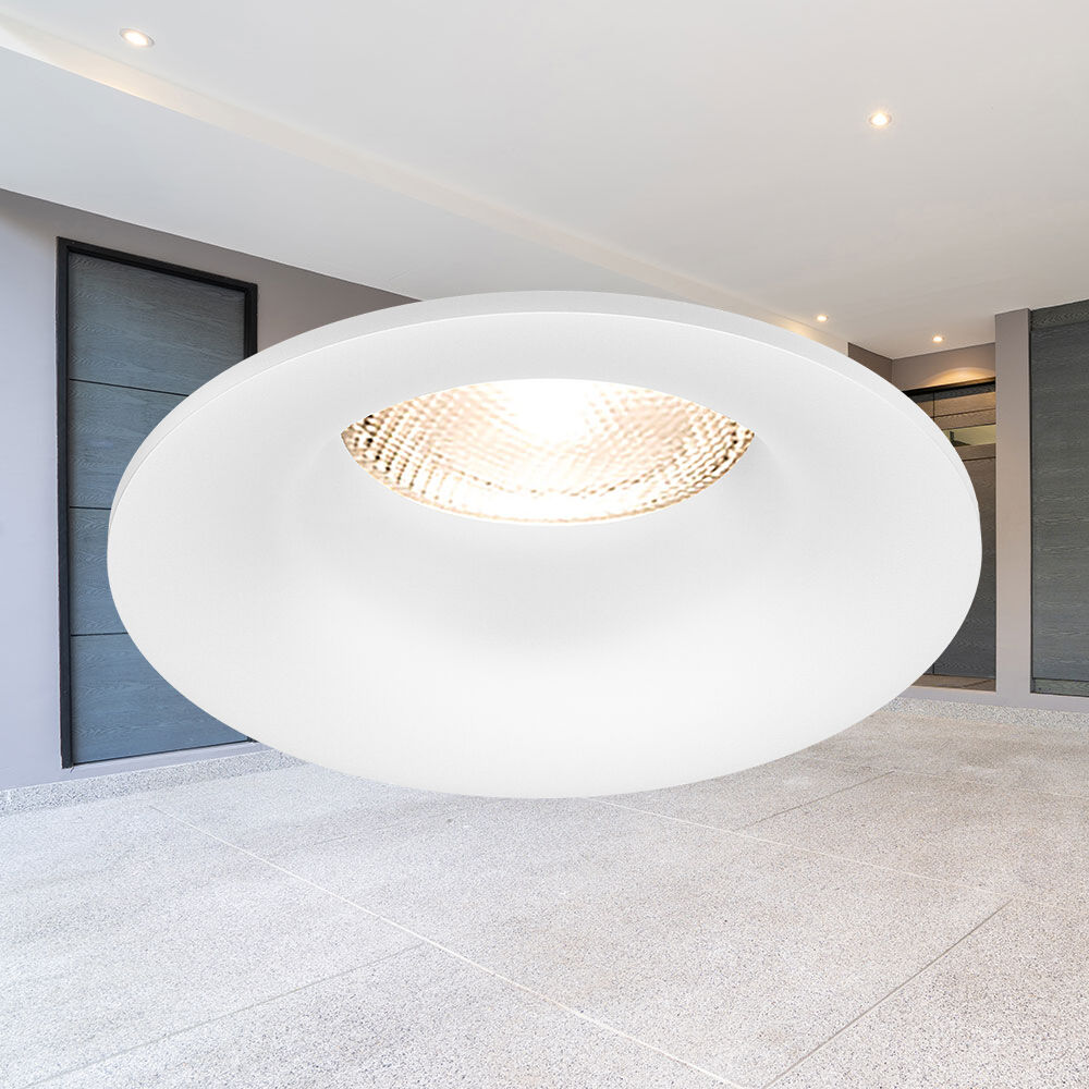 Braytron TETRA D ROUND White IP20 Spotlight Fixture