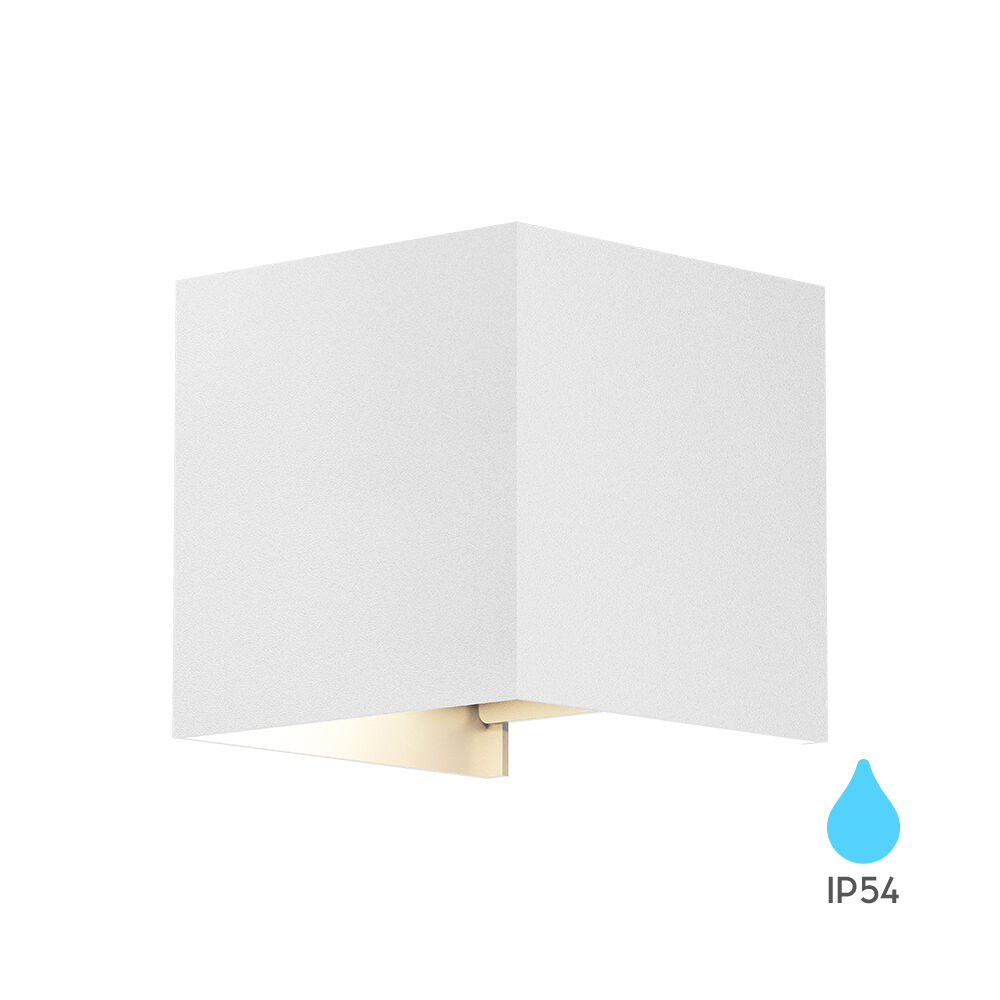 Braytron VEKTA WALL LIGHT 2 WAY White 1xG9 IP65