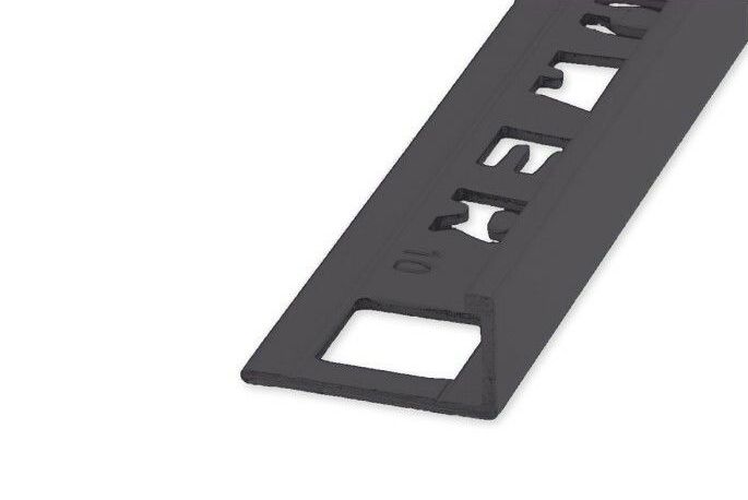 ELTEX Recht Alu Antraciet 6 x 2700mm Tegelprofiel OX-E210710104