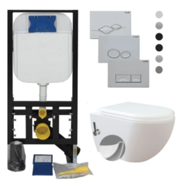 Creavit Inbouwreservoirset FE321 400 Bidet + Kraan