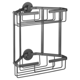 Wire Basket Gun Metal 2 Layers 25 x 13,1 x 30 cm. 3410003