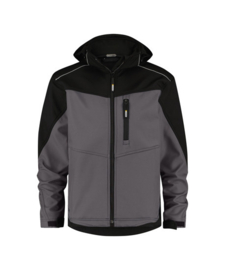 DASSY Jakarta Softshell Jas 6471 300336 Zwart