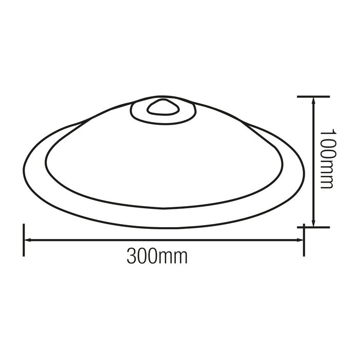 Horoz 360 Motion Sensor Plafond Led Lamp 002