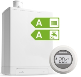 Intergas HRE24/18A CW3 Kombi Kompakt RF2 (A-label) + Honeywell Round On/Off T87G1006