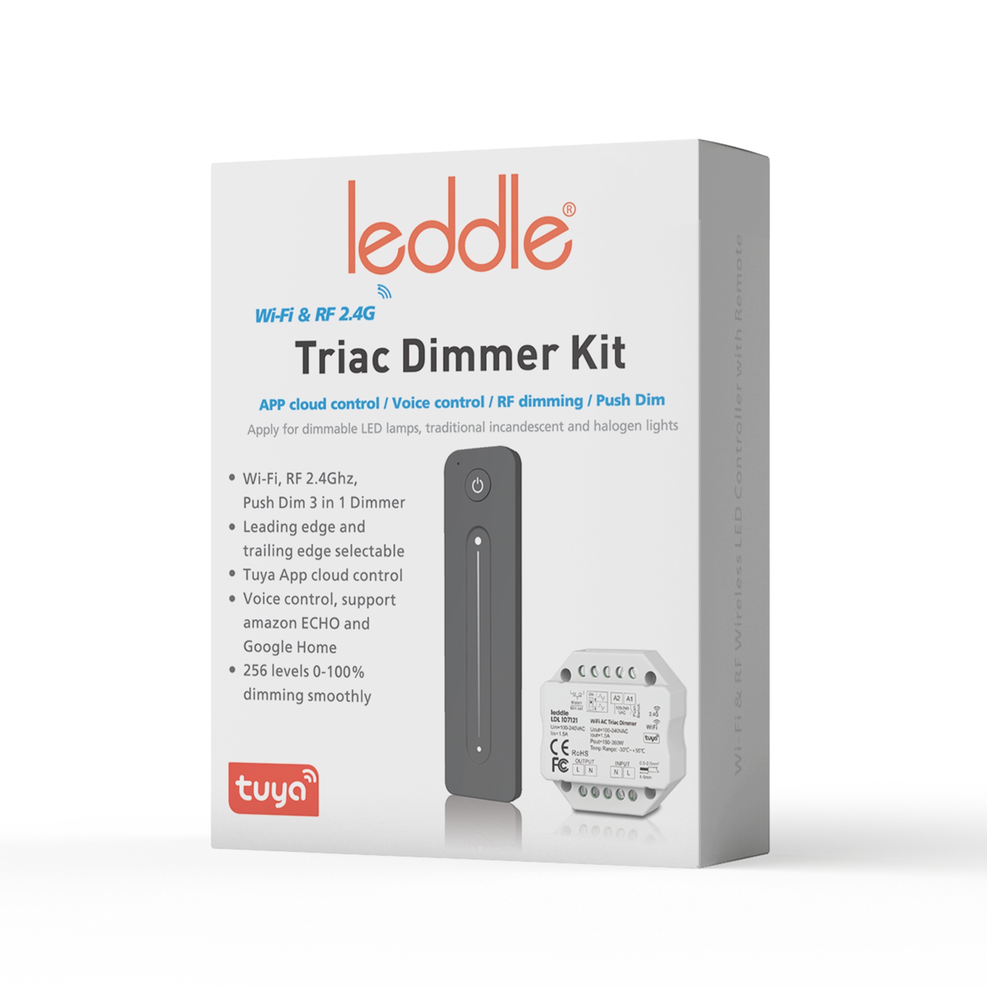 Leddle Triac Dimmer Kit, Single Color Tuya App 360W
