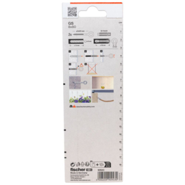 Fischer Schroefoog GS 8x80 90943