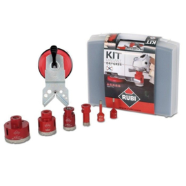 Rubi Kit Drygres 6 Diamantboren Ø 6, 8, 20, 35, 50, 68mm 50996