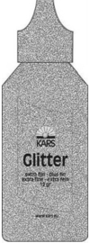 Glitterpoeder Extra Fijn Grijs 12 g