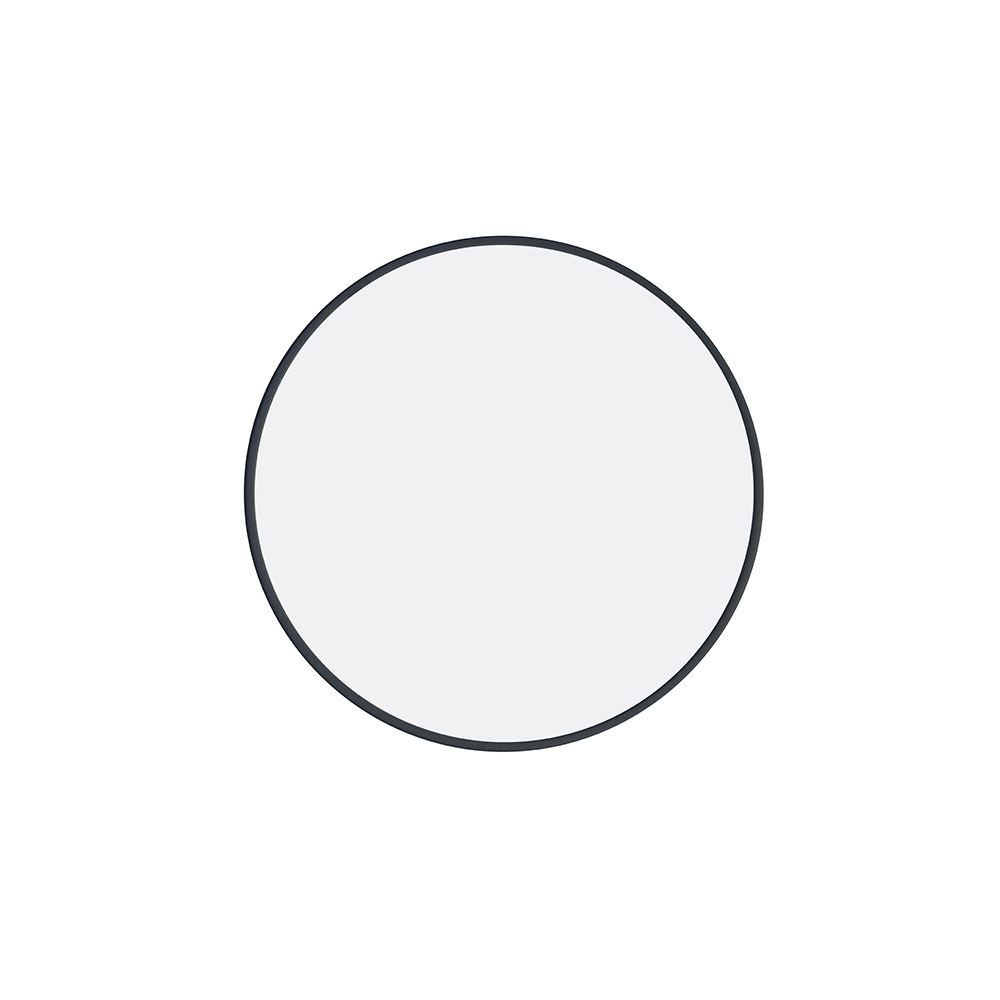 Horoz Sofia BLack 24W Led Opbouw Round