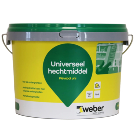Weber Flevopol Uni 10L Hechtmiddel Wit Bi/Bu