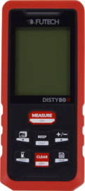 Disty 80R Laser Afstandmeter Rood 202.80R