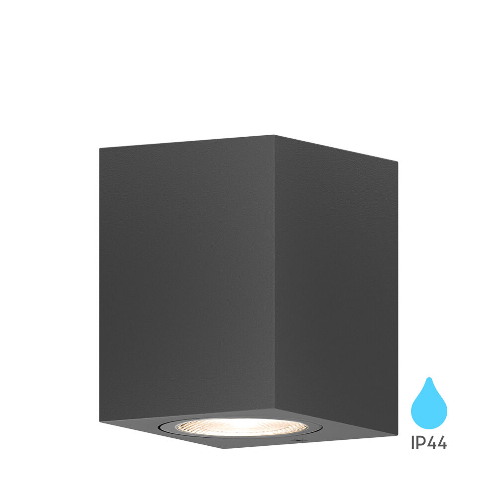 Braytron RITA T WL.1 GRY 1xGU10 IP44 Wall Light