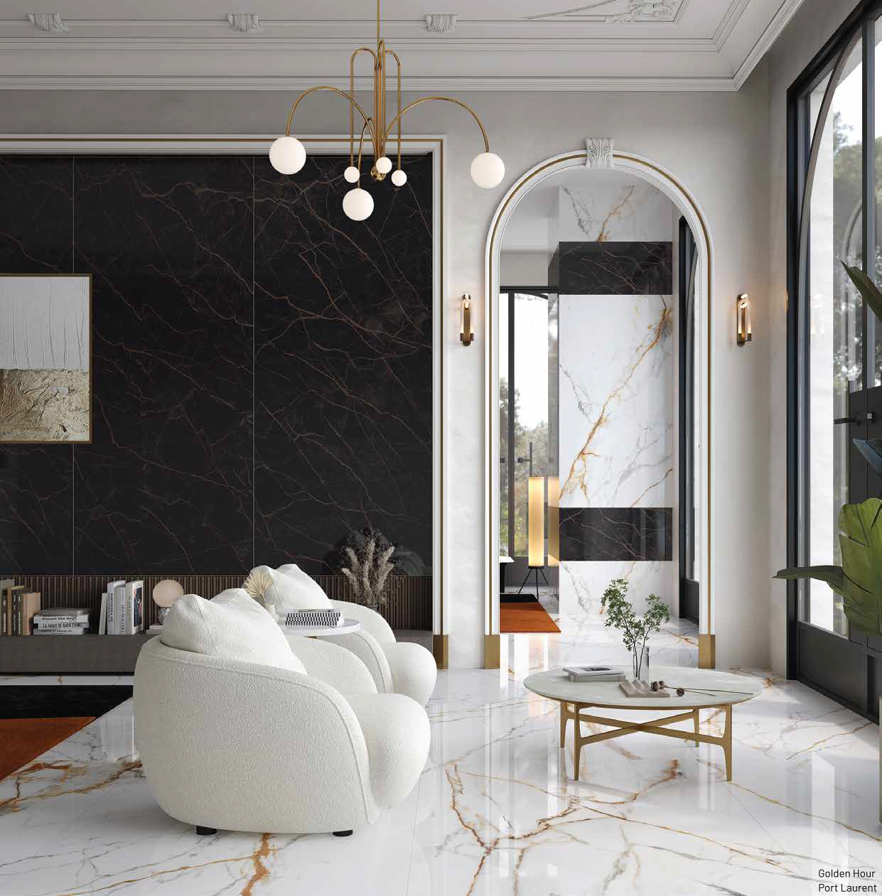 Kale Slab GOLDEN HOUR Polished 120x280cm 6mm