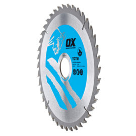 OX Wood Cutting Circular Saw Blade 190/30mm, 40 Teeth ATB OX-TCTW-19030