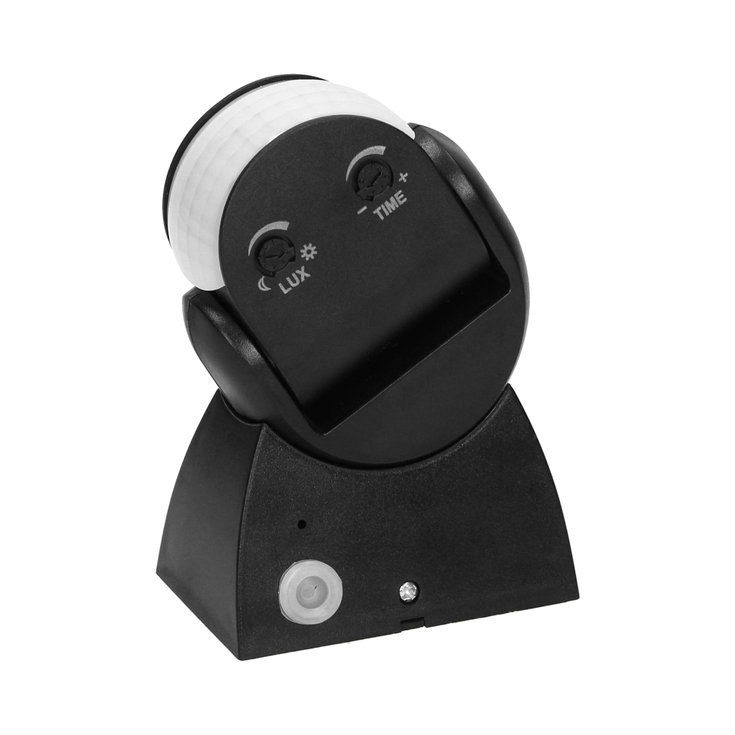 ORNO Adjustable PIR motion sensor, IP65 180°, 12m Black