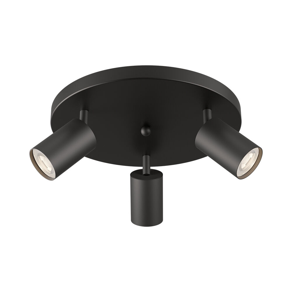Braytron BETA RND 3 Black GU10 Spotlight
