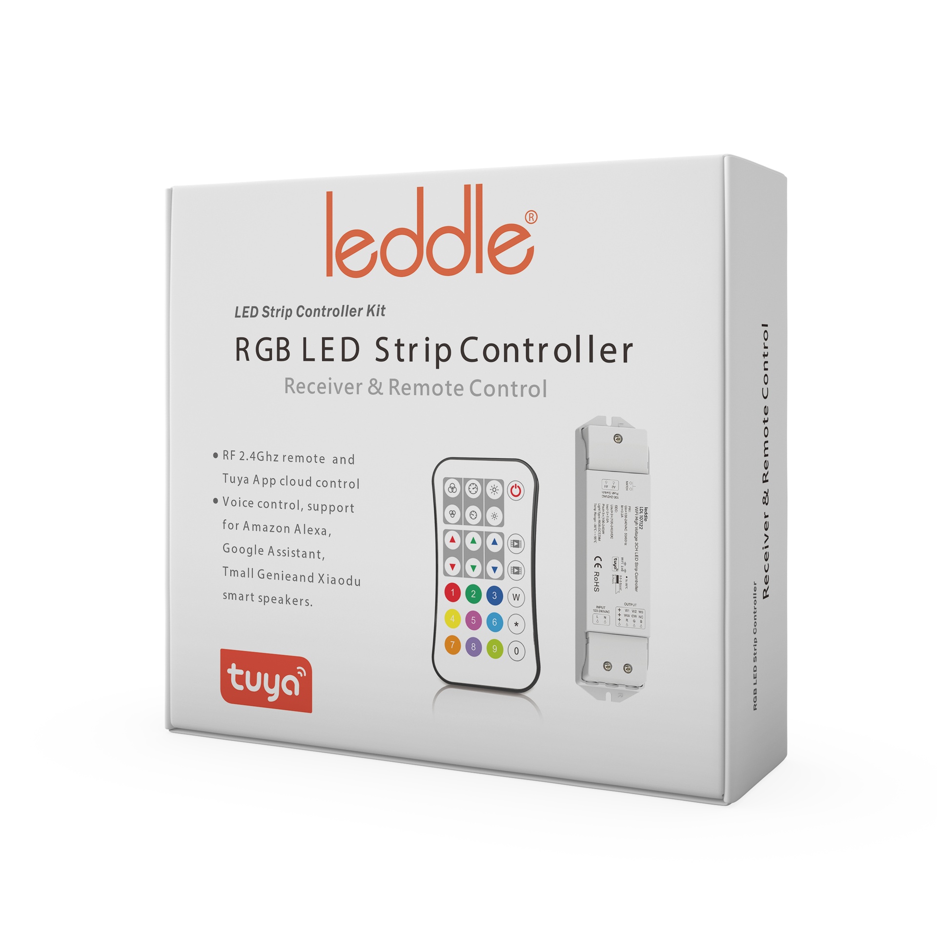 Leddle RGB LED Strip Controller 220V-240 Dimmer TUYA APP