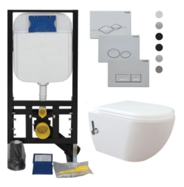Creavit Inbouwreservoirset FE320 400 Bidet + Kraan