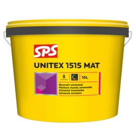 SPS Unitex Muurverf 1515 10 L WIT