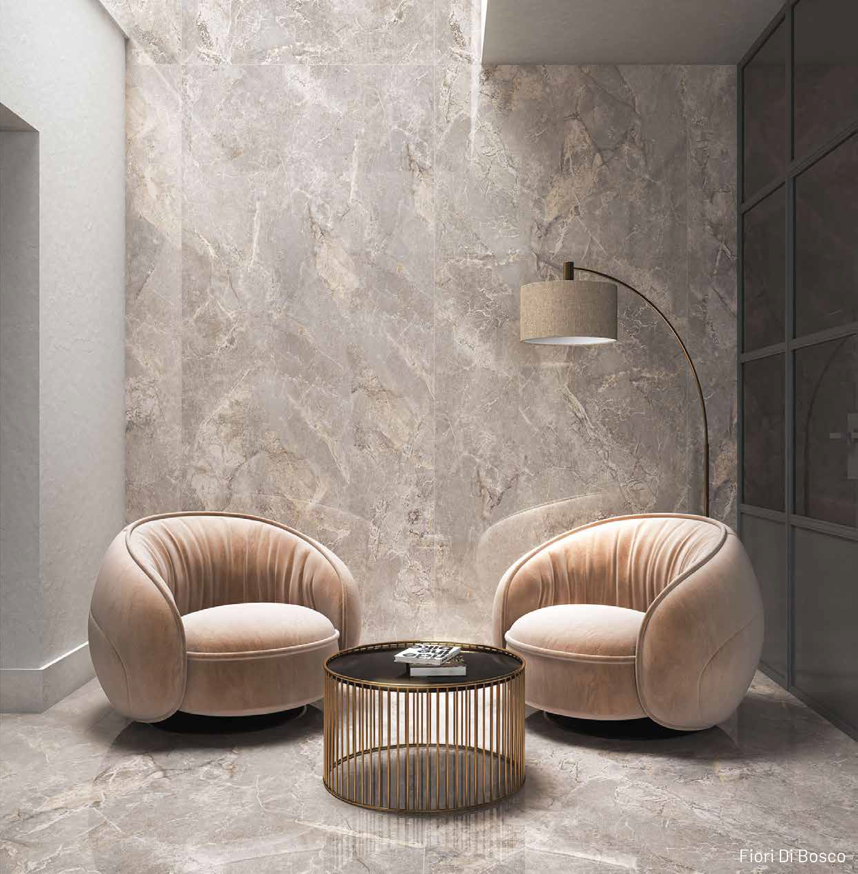 Kale Slab FIORI DI BOSCO Polished 120x280cm 6mm