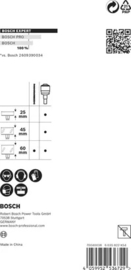 Bosch Expert Power Change Plus Adapter + TCT Boor 2608900526