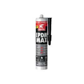 Griffon 6314272 EPDM MAX Koker 465 g. Zwart