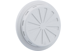 Nedco Ventilatierooster Verstelbaar PS WIT Ø100 - 150 mm. 64800100