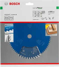 Bosch Expert Cirkelzaagblad Wood 160x20x2.2 / 1.6 x 48T 2608644018