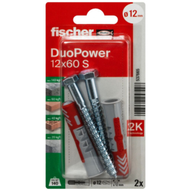 Fischer DuoPower Plug 12x60 S 537665