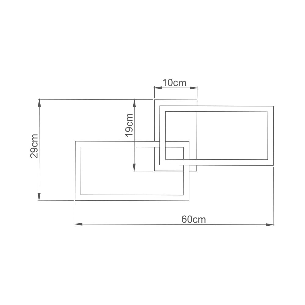 Braytron NELA SS1 RND White 40W RMT IP20 Ceiling Light