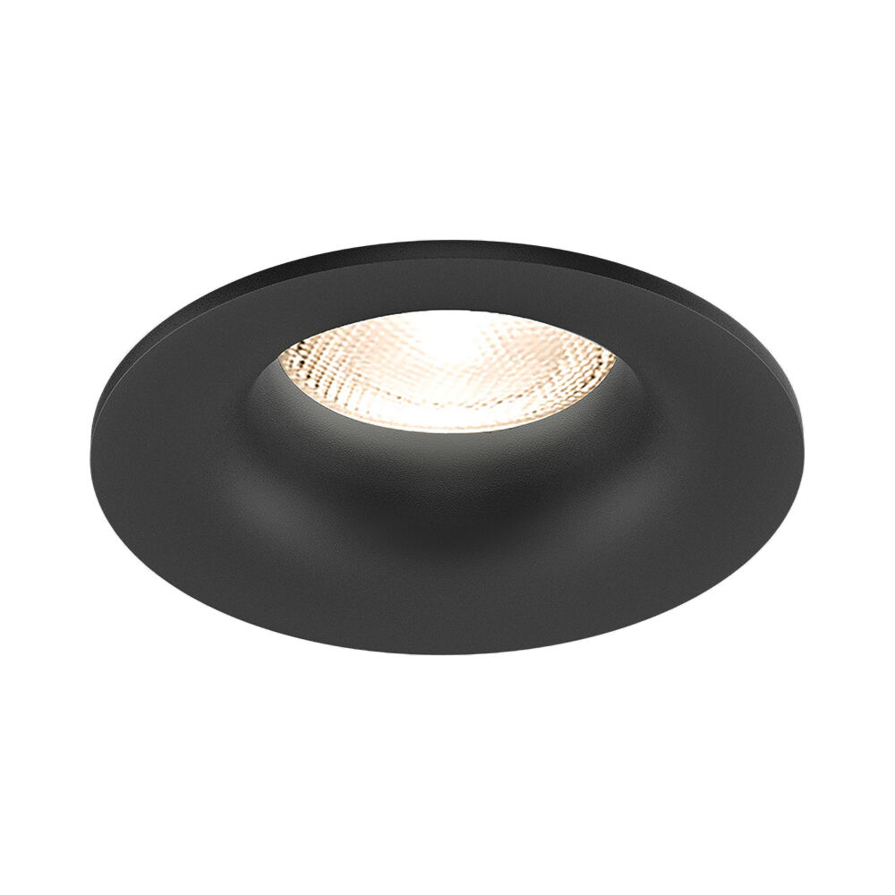 Braytron TETRA D ROUND Black IP20 Spotlight Fixture