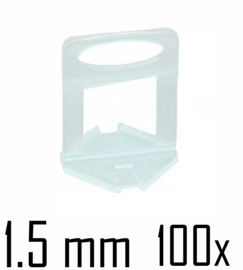Titan Prof Tile Level Voetstuk 1.5mm (100x)
