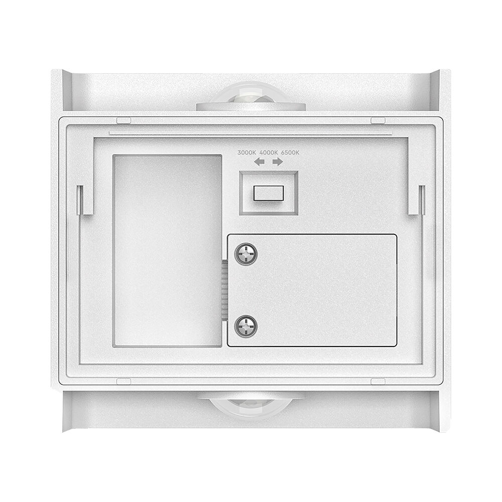 Braytron 2x1W Wall Light VECTOR White CCT 3IN1 IP65