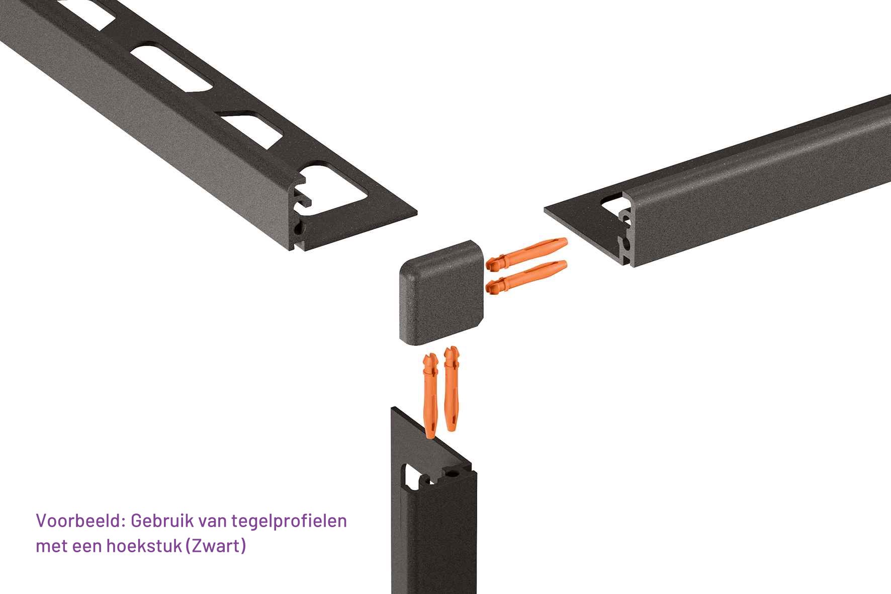 Schluter J110-TSOB Jolly-Trendline-TS tegelprofiel 11mm x 300cm Brons