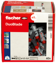 Fischer DuoBlade Gipsplaatplug (40x) 545677