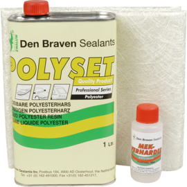 Zwaluw Polyset 1000 ml. (Polyester Reparatieset) 31070028