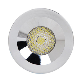 Miranda 3W LED Inbouw Rond Chroom 4200K 0160040003