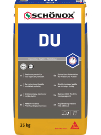 Schonox DU Snelbouw poeder tegellijm 5 KG 487486