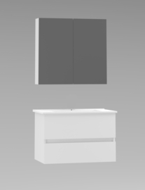 Titan Wit 80cm Badmeubelset