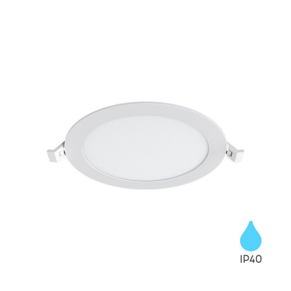 Braytron 12W ROUND White 3000K LED Panel