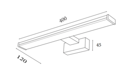 Horoz LEYLEK-8 8W Chroom 4200K