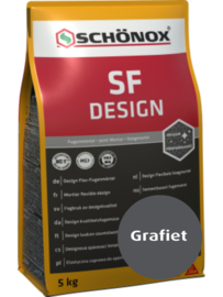 Schonox SF DESIGN GRAPHIT Voegmiddel 5kg 642165