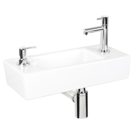 Differnz Sapon Fonteinset + Zeepdispencer 42x18,5x9cm