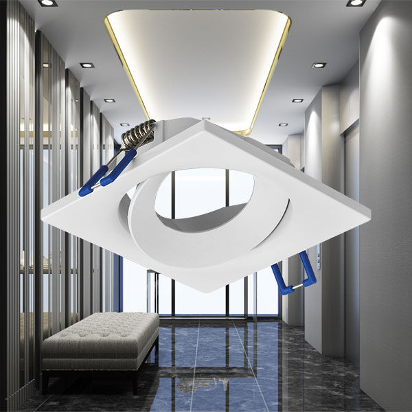 Braytron TETRA E SQR White IP20 Spotlight Fixture
