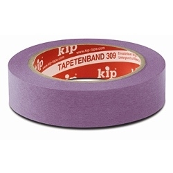 Kip 309-25 Masking Tape 25mm x 50m Fineline Washi Lila