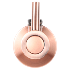 Differnz Hoekstopkraan 1/2 x 3/8 Rood Koper 3041426