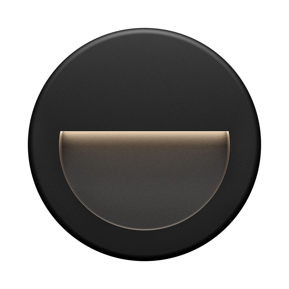 Braytron VEKTA B WLR S. Black 3W 3000K IP65 Wall Fixture