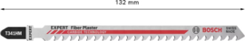 Bosch T341HM Expert Decoupeerzaagbladen Fiber Plaster (3x) 2608900564