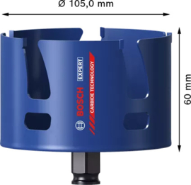 Bosch Expert Construction Material Gatzaag Ø 105mm 2608900481