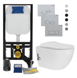 Creavit Inbouwreservoirset FE320 400 Bidet + Kraan